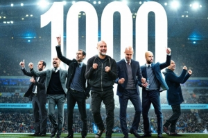 已是传奇！瓜迪奥拉今日迎执教生涯1000场，前999场715胜39冠