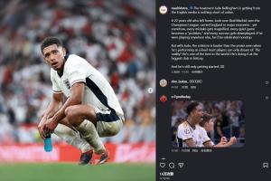 博主为贝林鸣不平：英媒对他不公，若在其他地方踢球早吹爆了