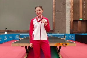 陈梦：高强度训练每天都在咬牙坚持 全运会一金一铜觉得不可思议