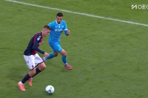 【集锦】意甲-达林加破门卢库米建功 博洛尼亚2-0掀翻那不勒斯