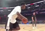 扣篮大赛没出现过的扣篮！奥拉迪波这球你给几分？